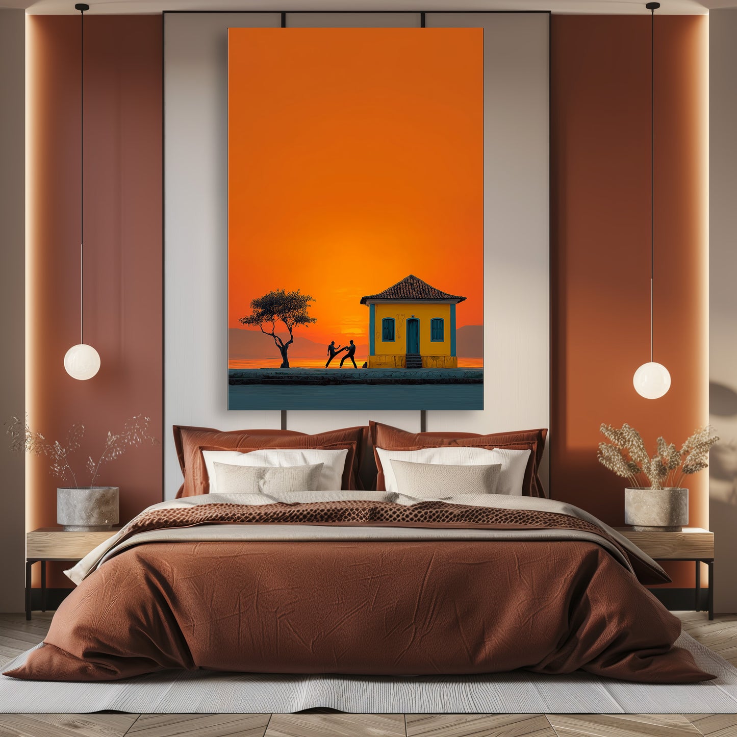 TABLEAU CAPOEIRA BRÉSIL