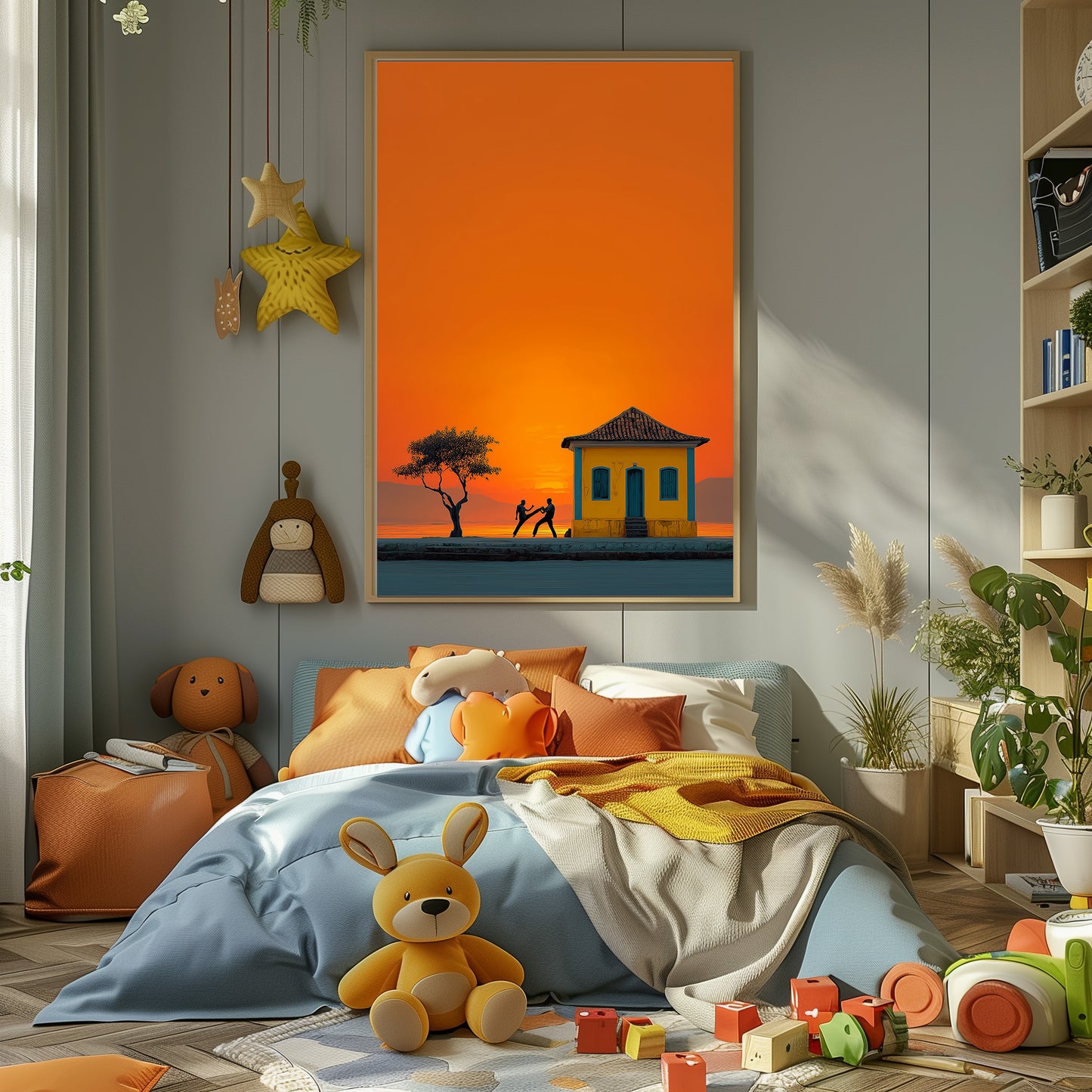 TABLEAU CAPOEIRA BRÉSIL