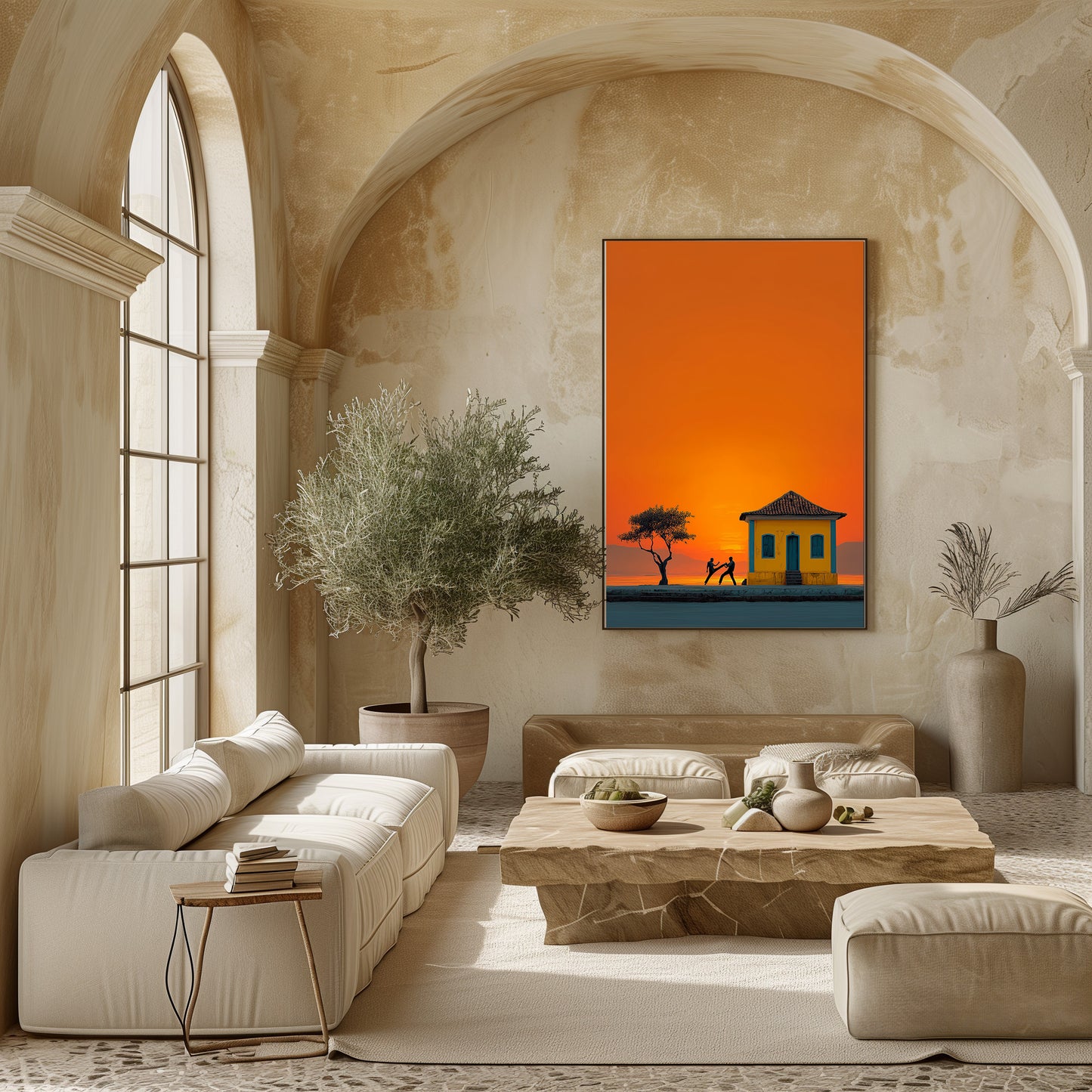 TABLEAU CAPOEIRA BRÉSIL