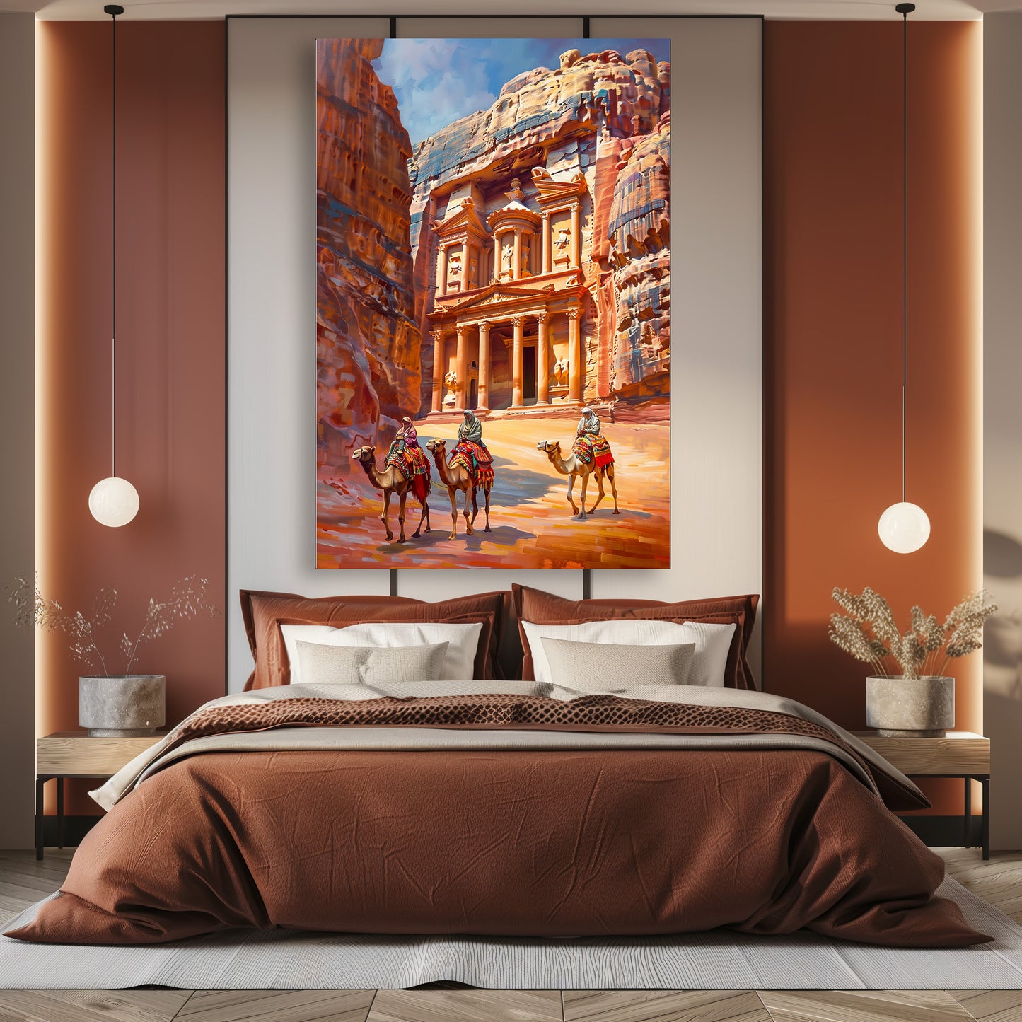 TABLEAU PETRA JORDANIE