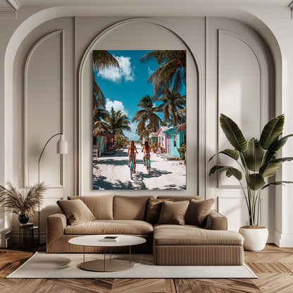 TABLEAU FEMMES VÉLOS MEXIQUE