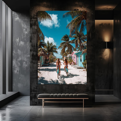 TABLEAU FEMMES VÉLOS MEXIQUE