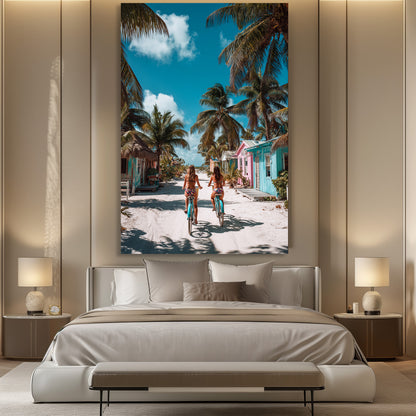 TABLEAU FEMMES VÉLOS MEXIQUE