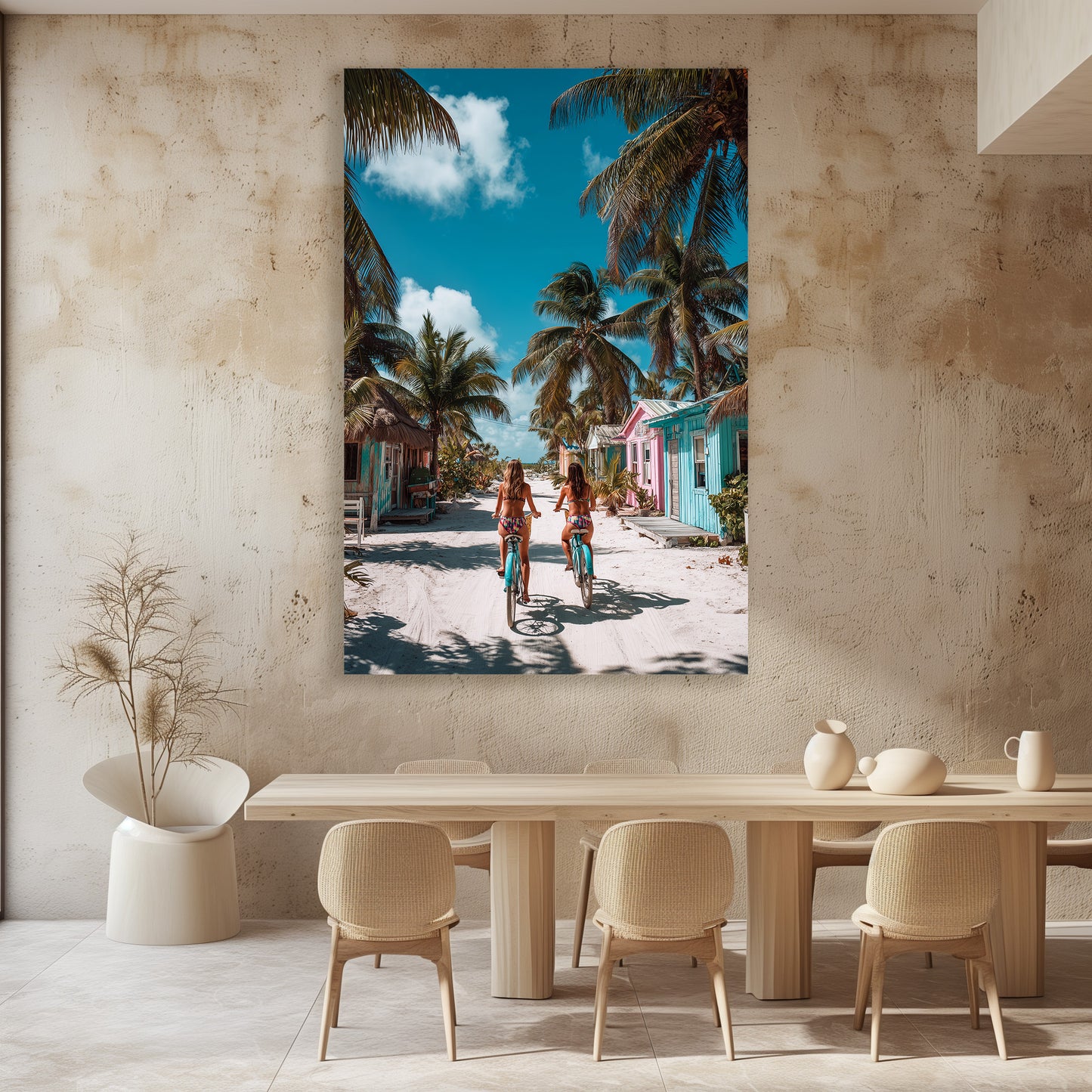 TABLEAU FEMMES VÉLOS MEXIQUE