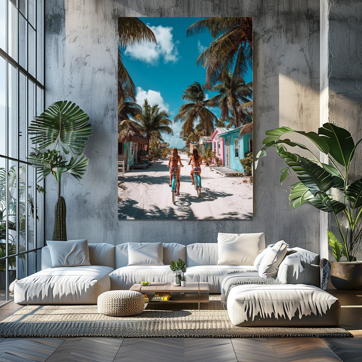 TABLEAU FEMMES VÉLOS MEXIQUE