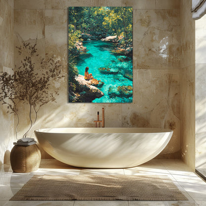 CUADRO CENOTE MEXICANO