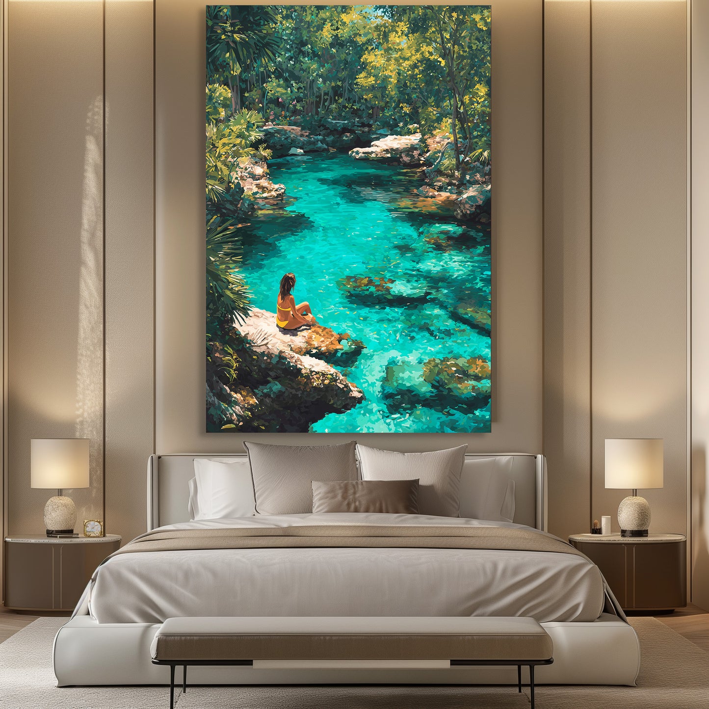 CUADRO CENOTE MEXICANO