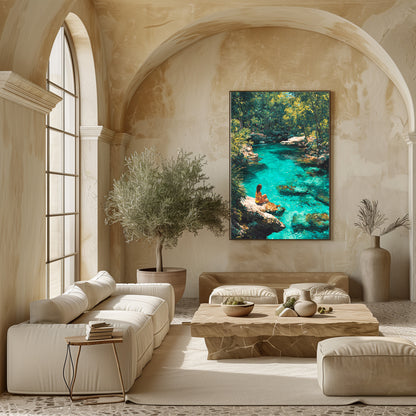 CUADRO CENOTE MEXICANO