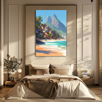 TABLEAU PLAGE FAVELAS