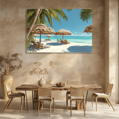 TABLEAU PLAGE PARADISIAQUE MEXIQUE