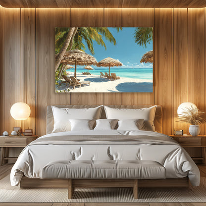 TABLEAU PLAGE PARADISIAQUE MEXIQUE