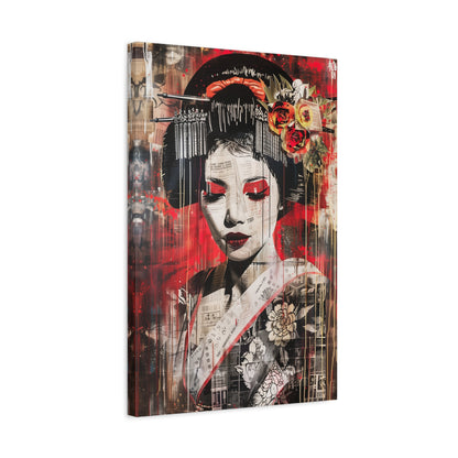 TABLEAU GEISHA ROUGE