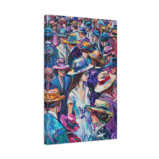 TABLEAU CHAPEAUX COLORÉS