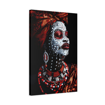 TABLEAU TRIBAL AFRICAIN