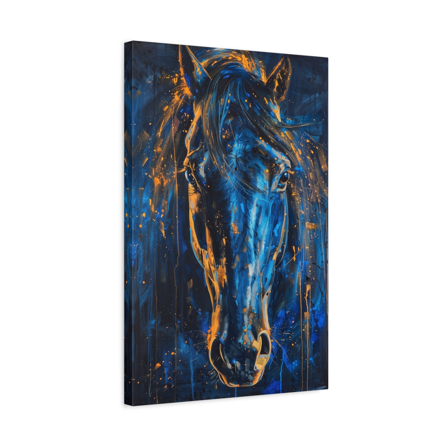 TABLEAU CHEVAL BLEU