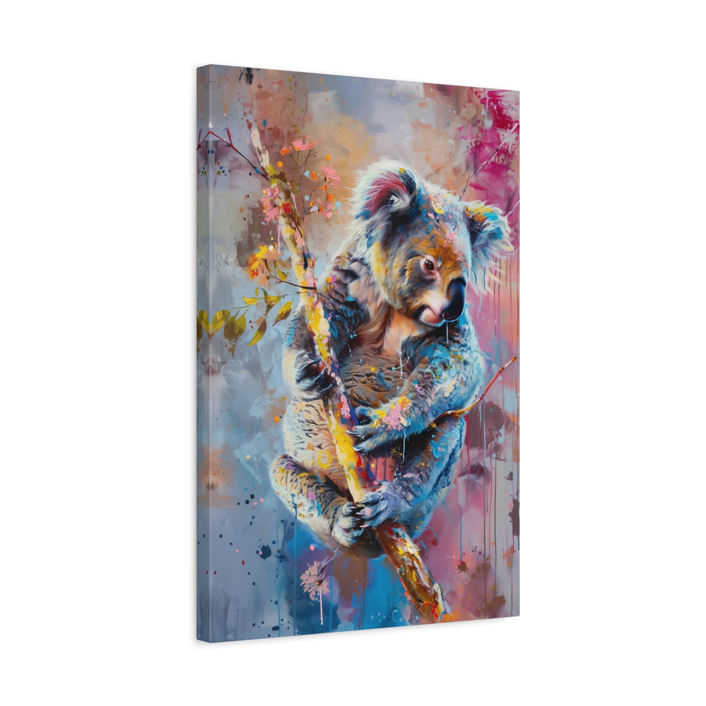 TABLEAU KOALA COLORÉ