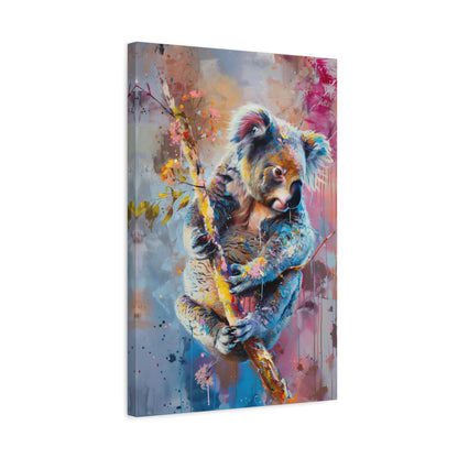 TABLEAU KOALA COLORÉ