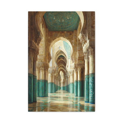 TABLEAU TEMPLE MAROCAIN