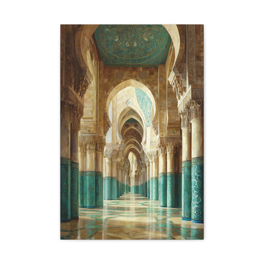 TABLEAU TEMPLE MAROCAIN