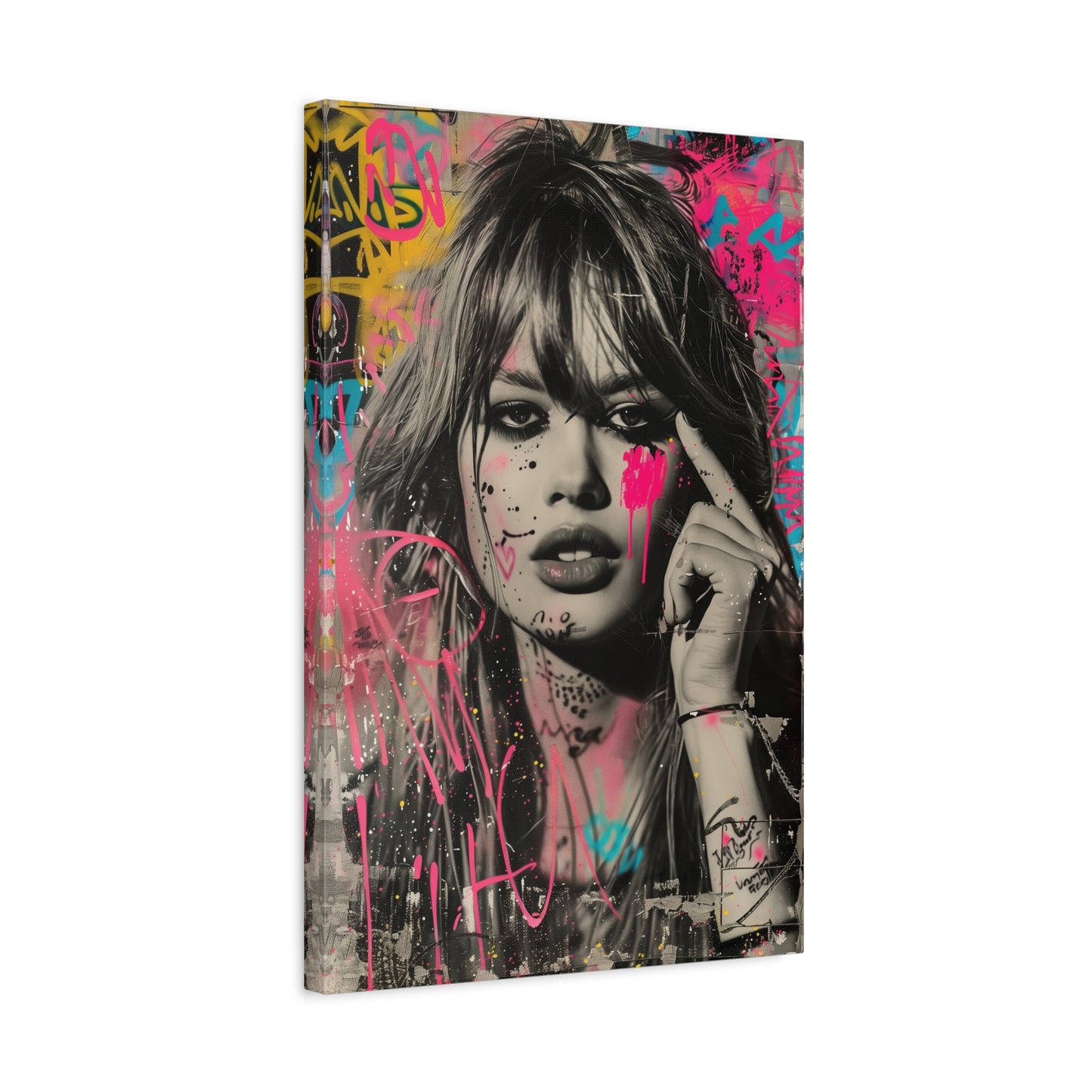 TABLEAU GRAFFITI FEMME