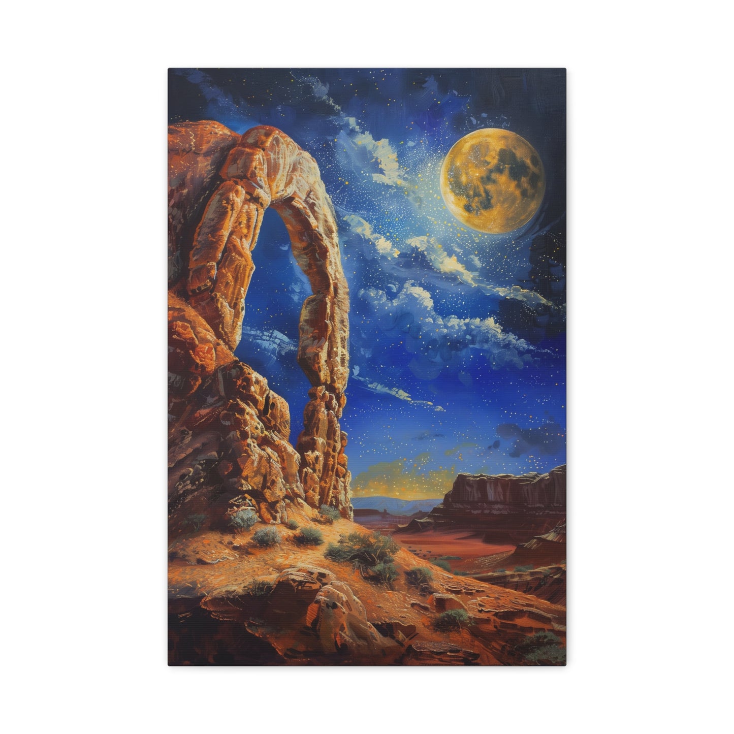 TABLEAU AUSTRALIE DÉSERT