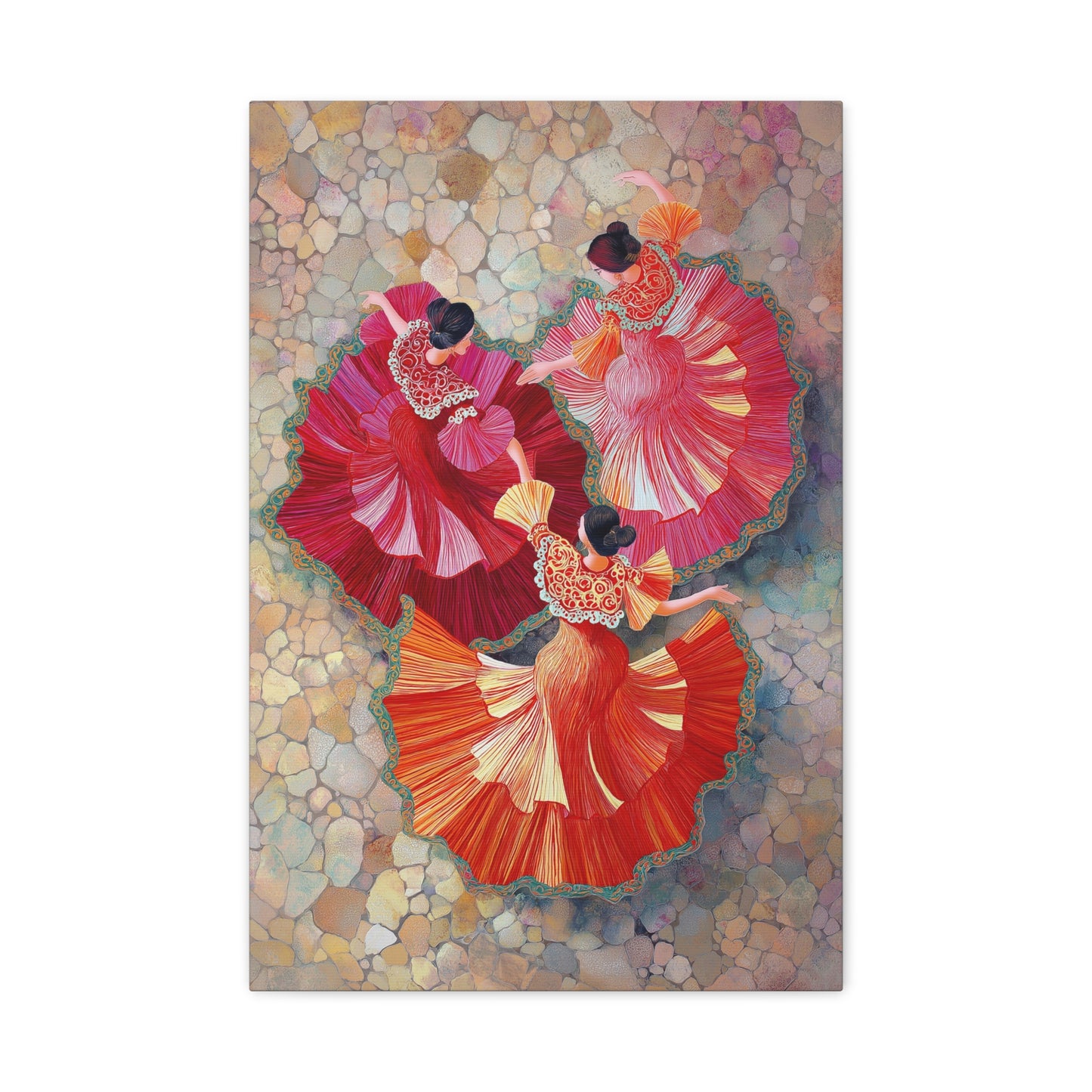 TABLEAU DANSEUSES ESPAGNOLES