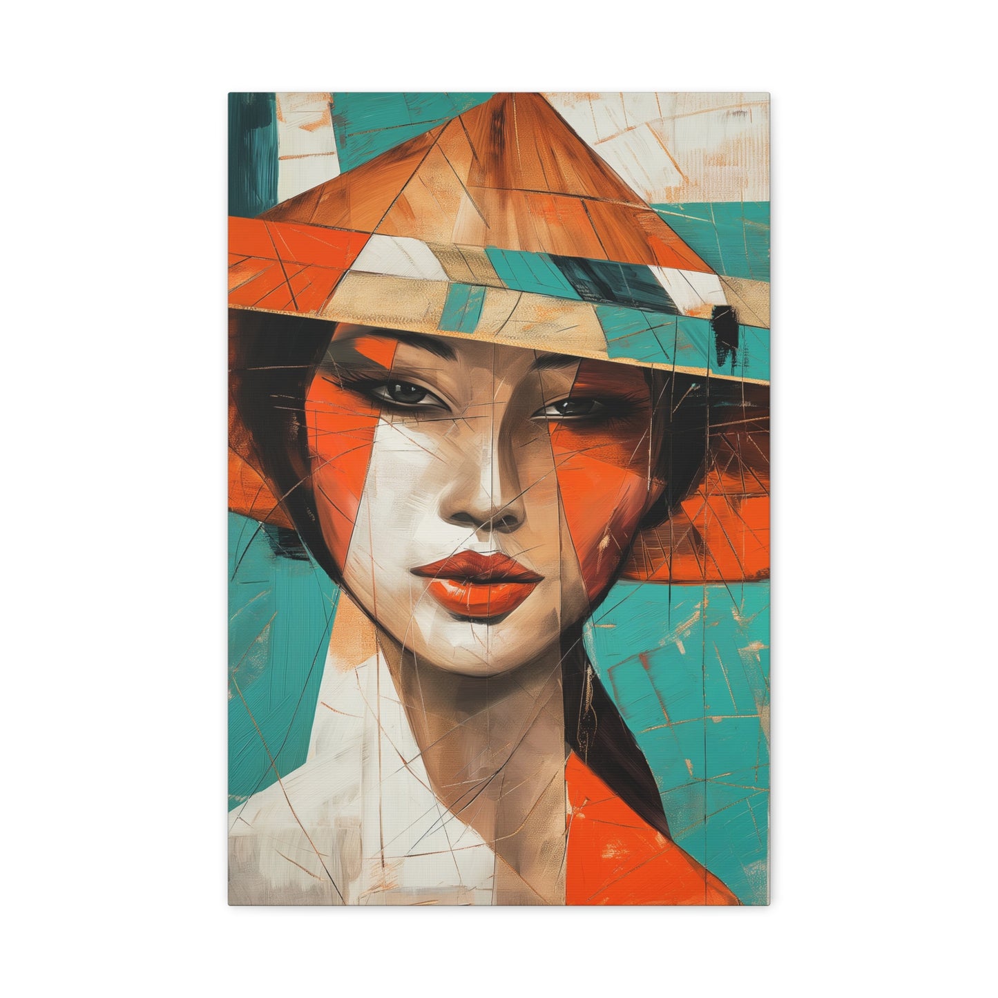 TABLEAU JAPON CUBISME