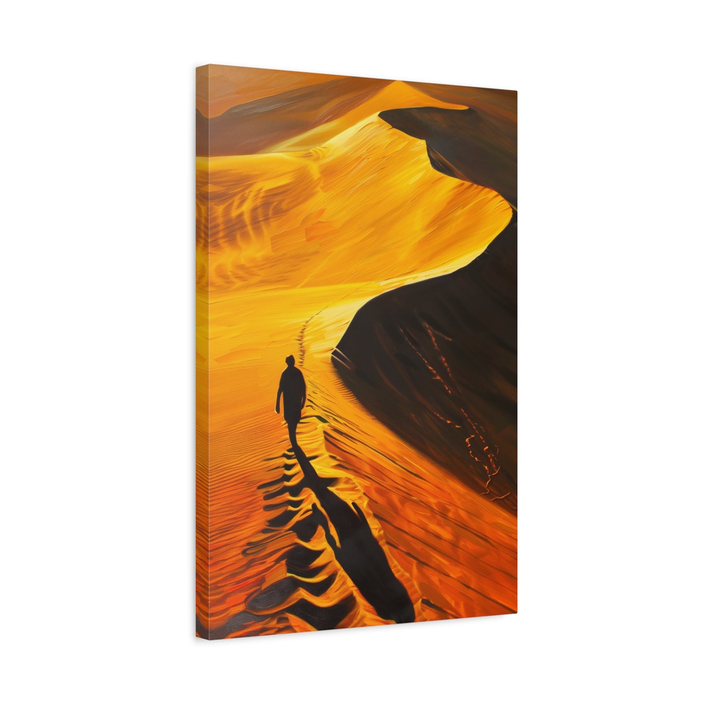 SUNSET DESERT PAINTING