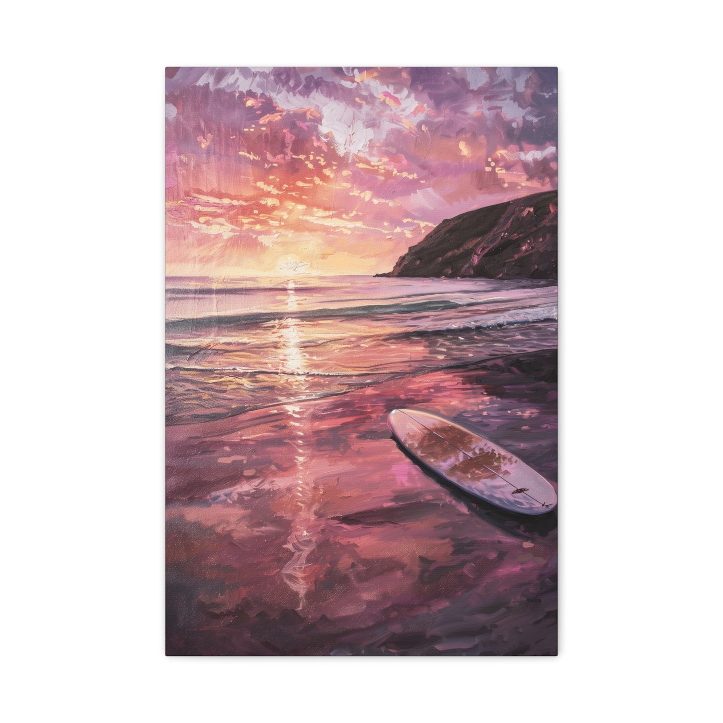 TABLEAU SURF SUNSET