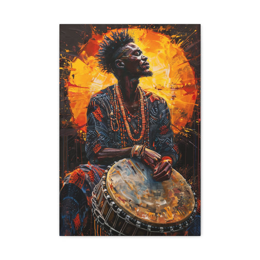 TABLEAU AFRICAIN MUSIQUE