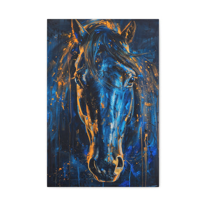 TABLEAU CHEVAL BLEU