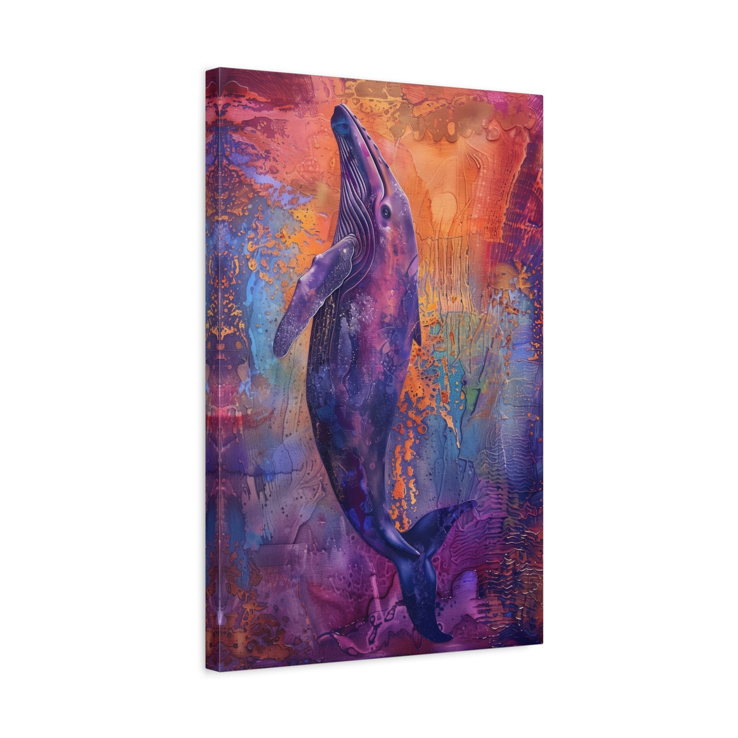 TABLEAU VIOLET BALEINE