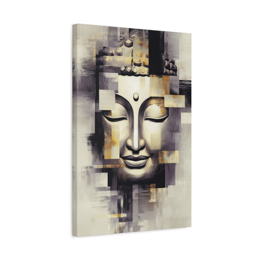 TABLEAU BOUDDHA GÉOMÉTRIQUE