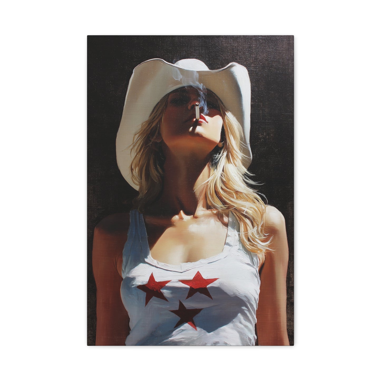 COWGIRL USA PAINTING
