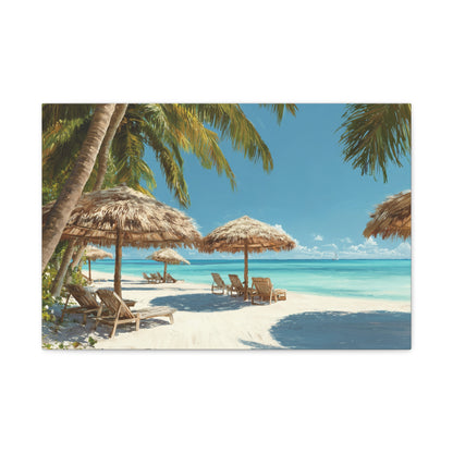 TABLEAU PLAGE PARADISIAQUE MEXIQUE
