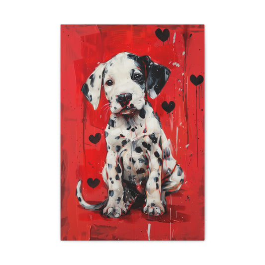 TABLEAU BÉBÉ DALMATIEN