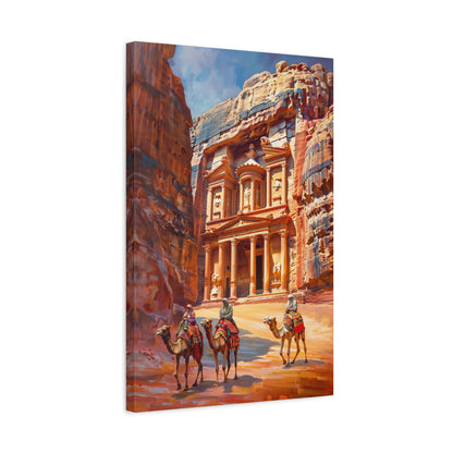 TABLEAU PETRA JORDANIE