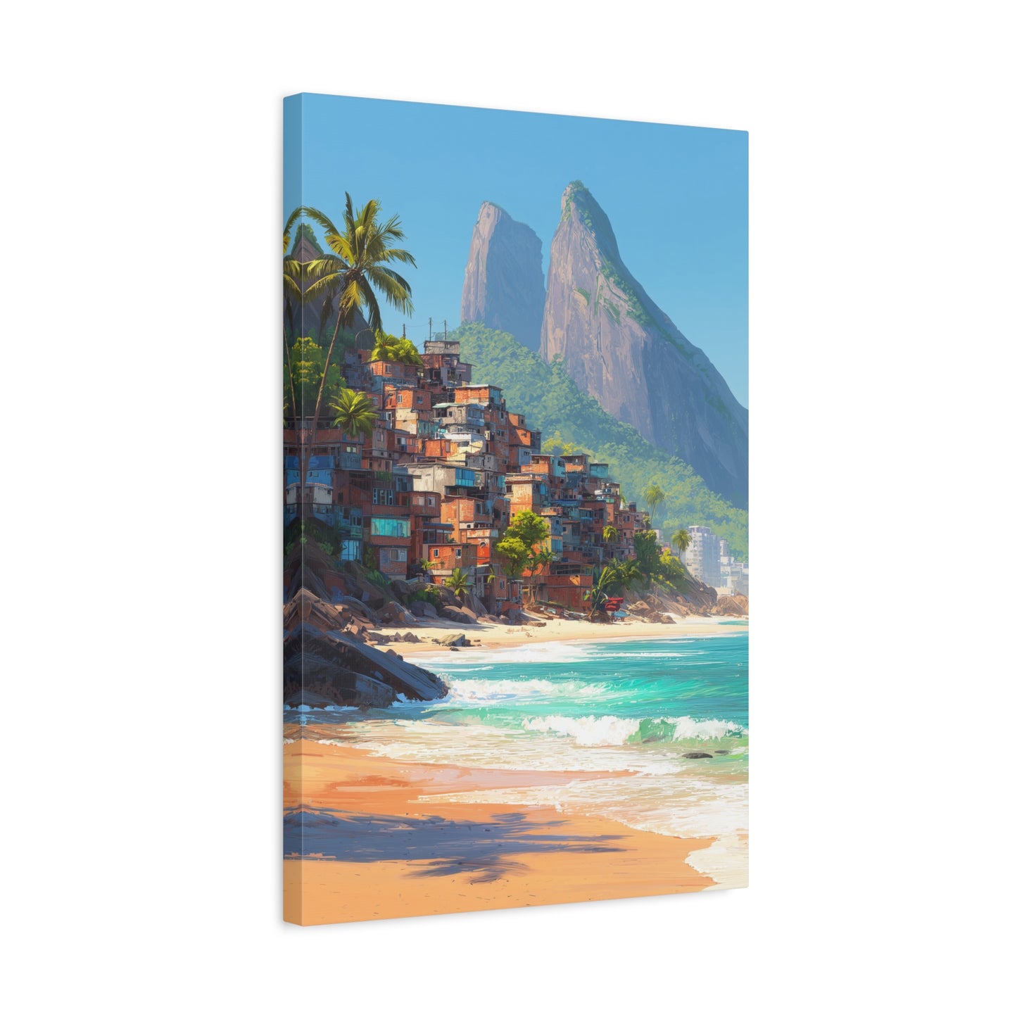 TABLEAU PLAGE FAVELAS