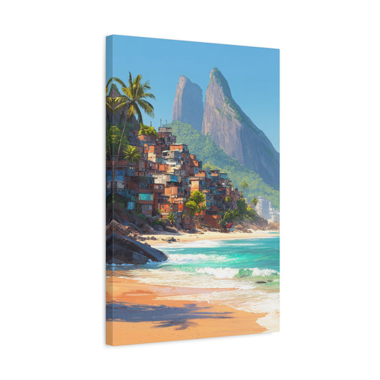 TABLEAU PLAGE FAVELAS