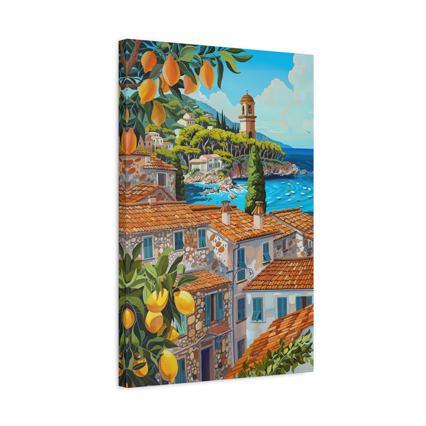 FRENCH RIVIERA PAINTING