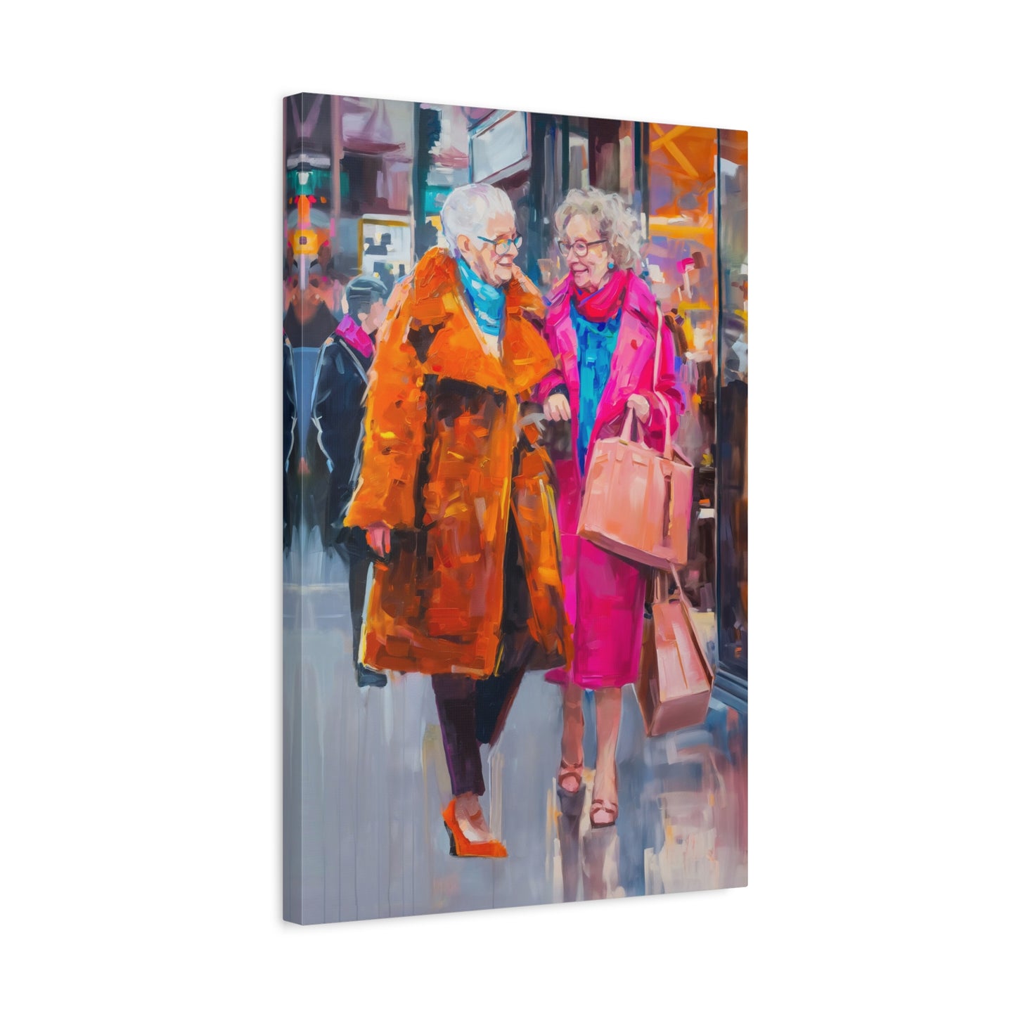 TABLEAU FEMMES MANTEAUX