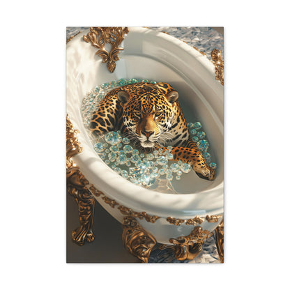 TABLEAU JAGUAR BAIGNOIRE