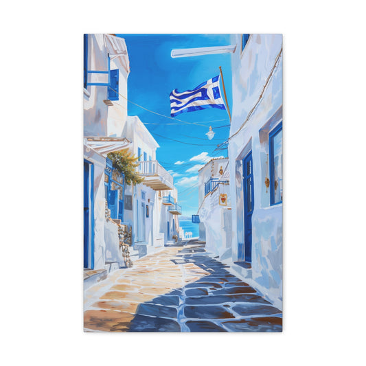 TABLEAU RUE GRECQUE