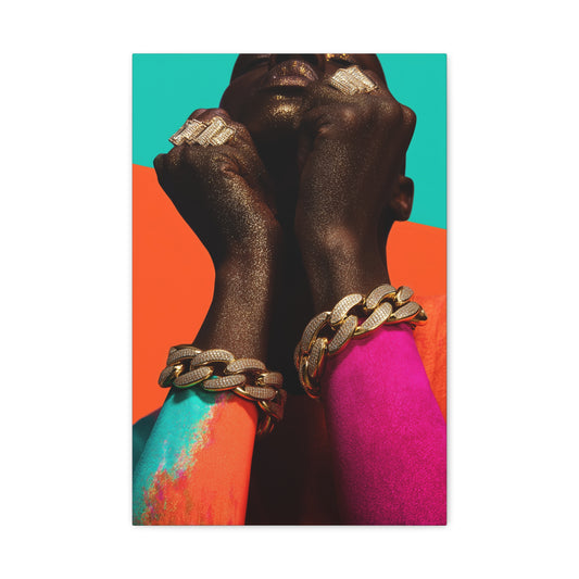 TABLEAU FEMME BIJOUX