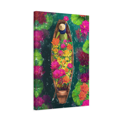 TABLEAU VIETNAM FLORAL