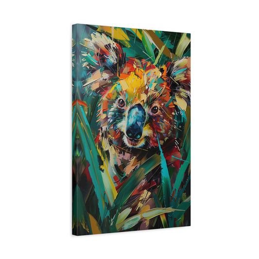 TABLEAU KOALA COLORÉ