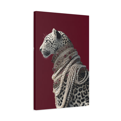 TABLEAU LÉOPARD COLLIER