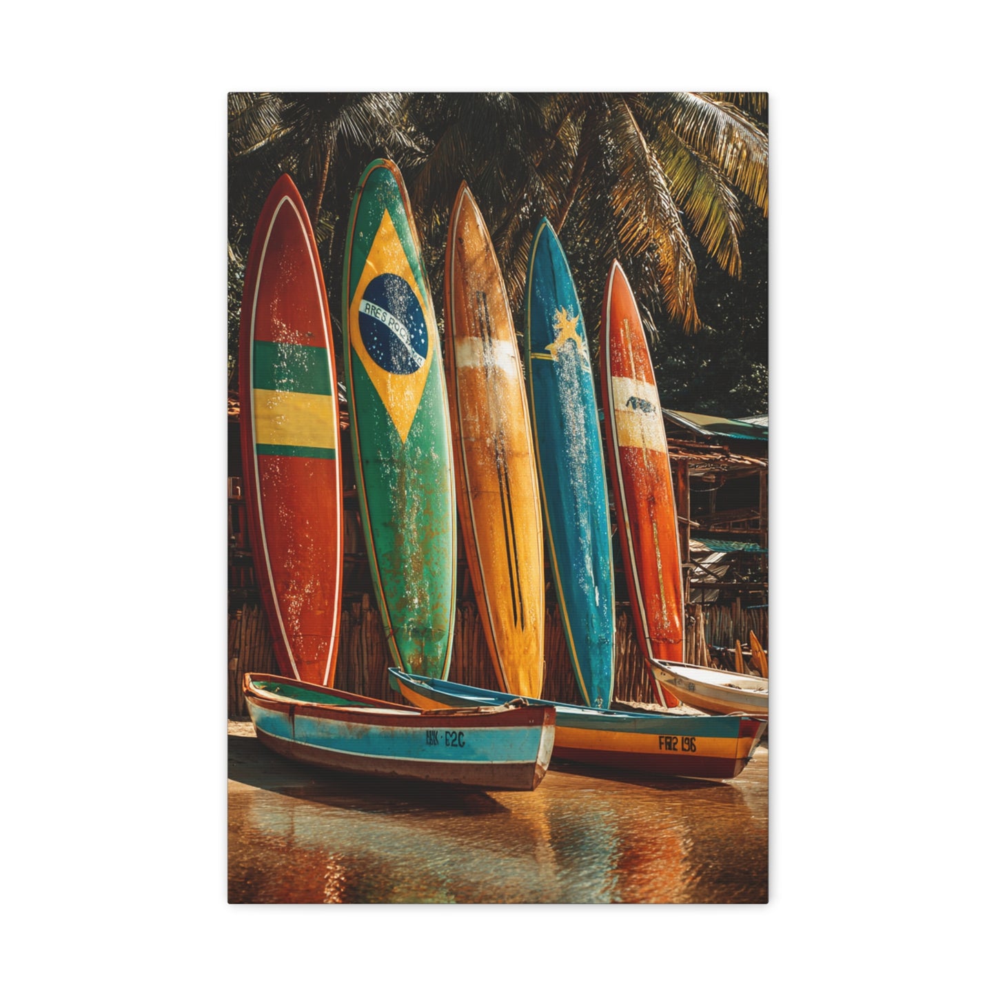 TABLEAU PLANCHE SURF BRÉSIL