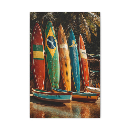 TABLEAU PLANCHE SURF BRÉSIL