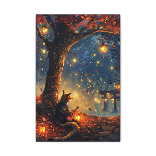 TABLEAU RENARD FÉERIQUE